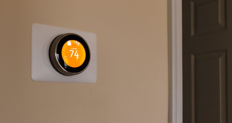 Smart thermostat installation in Calgary